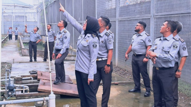 Di dalam Lapas Kelas I Medan. [Instagram]
